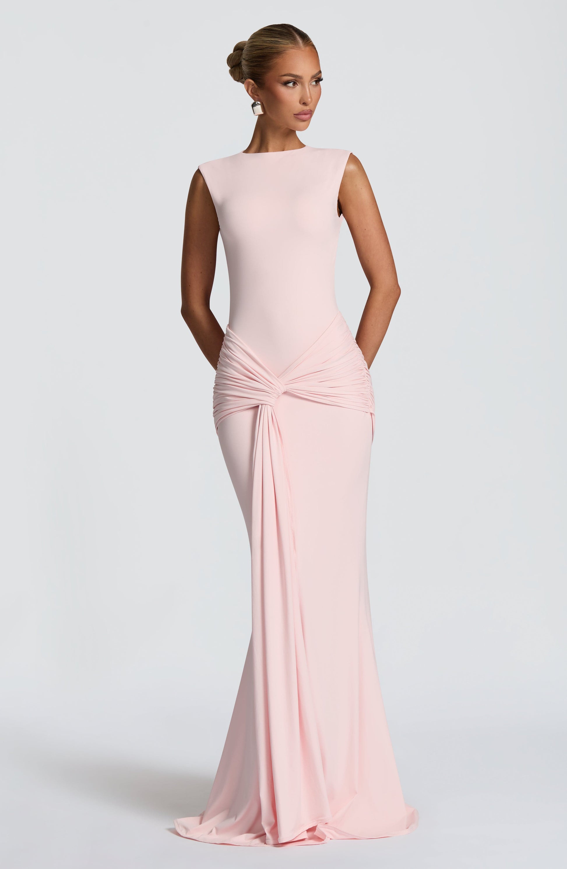 Lorenza Maxi Dress Blush