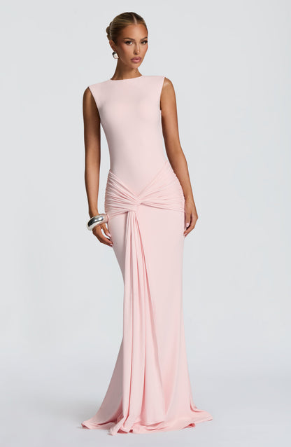 Lorenza Maxi Dress Blush