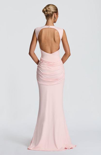 Lorenza Maxi Dress Blush