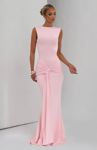 Lorenza Maxi Dress Blush