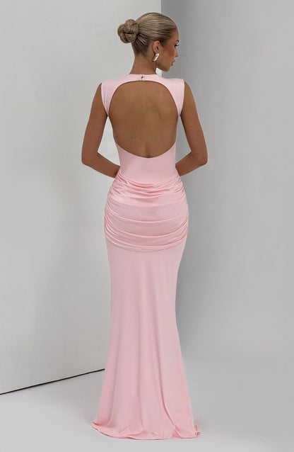 Lorenza Maxi Dress Blush