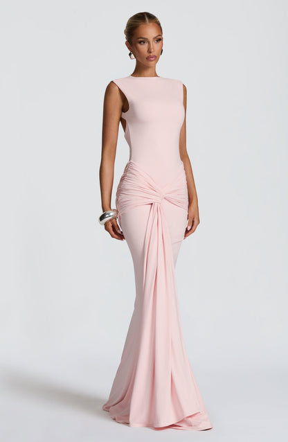 Lorenza Maxi Dress Blush