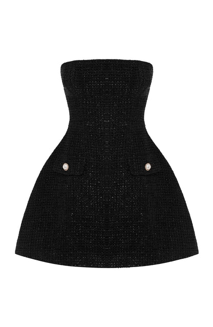 Lottie Mini Dress Black