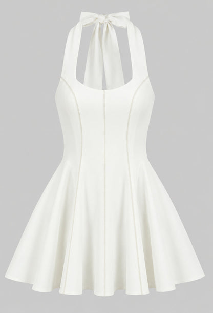 Loulette White Mini Dress