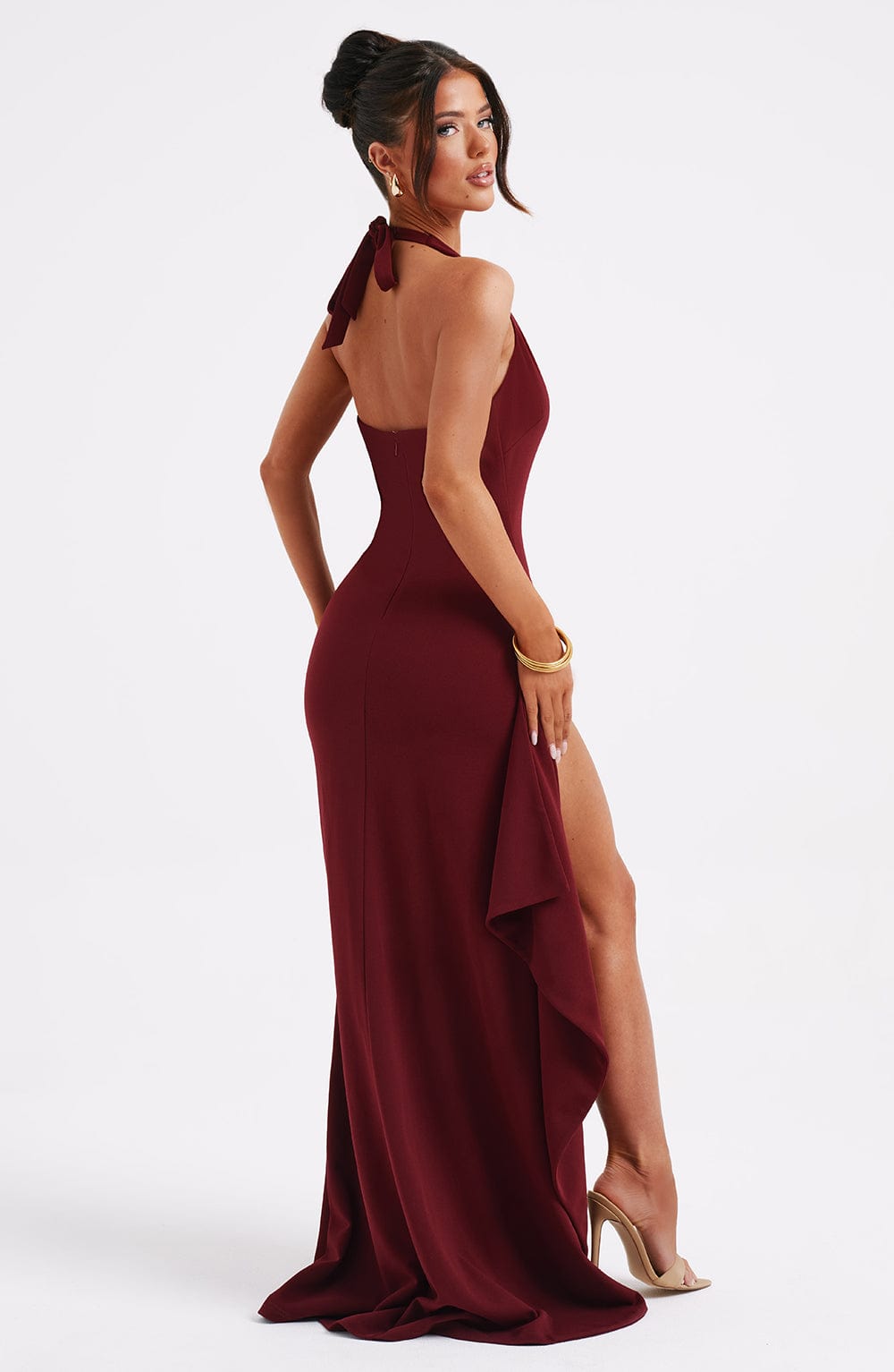Luella Maxi Dress Burgundy