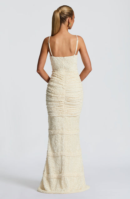 Lysandra Maxi Dress Ivory