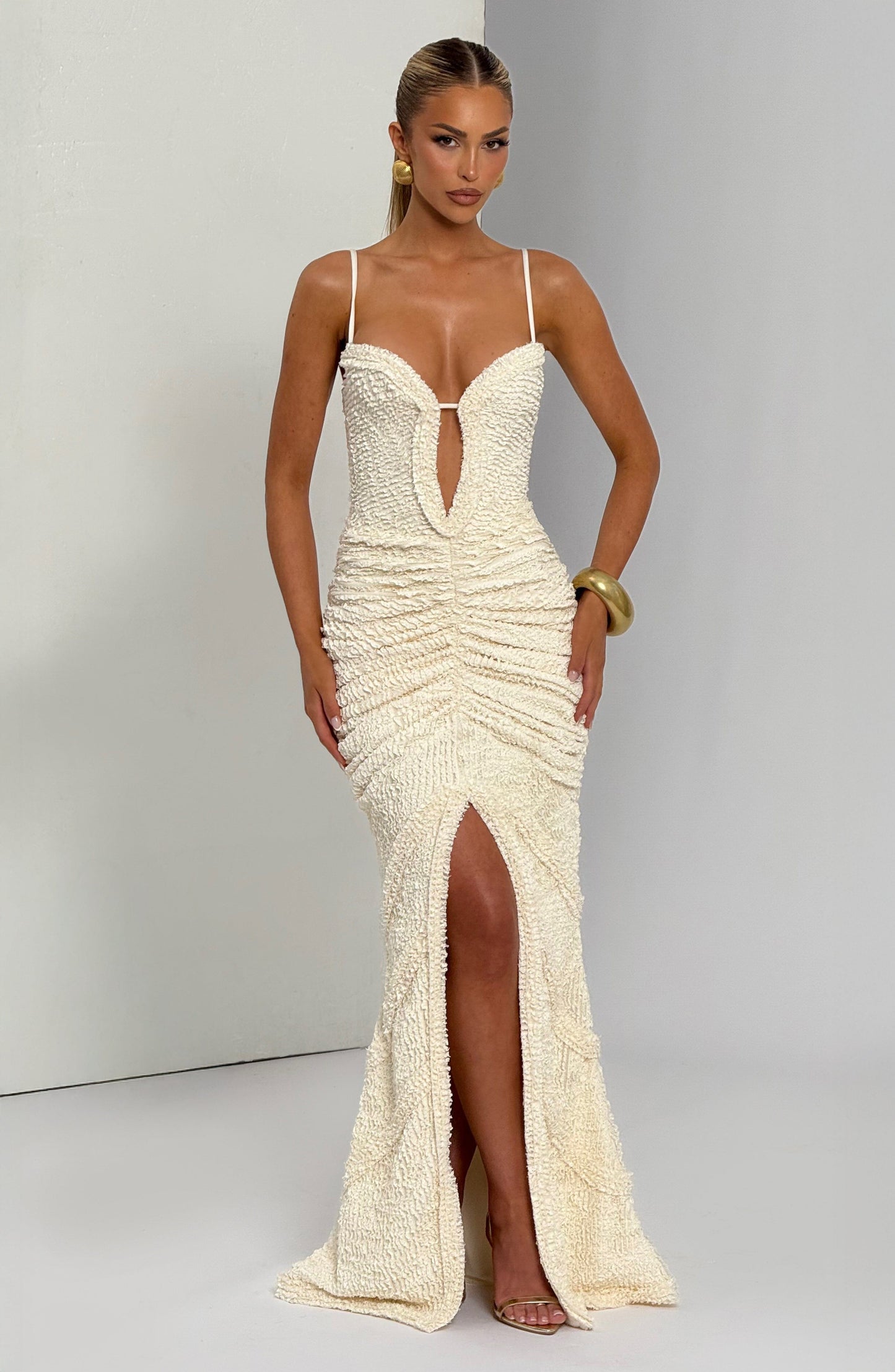 Lysandra Maxi Dress Ivory