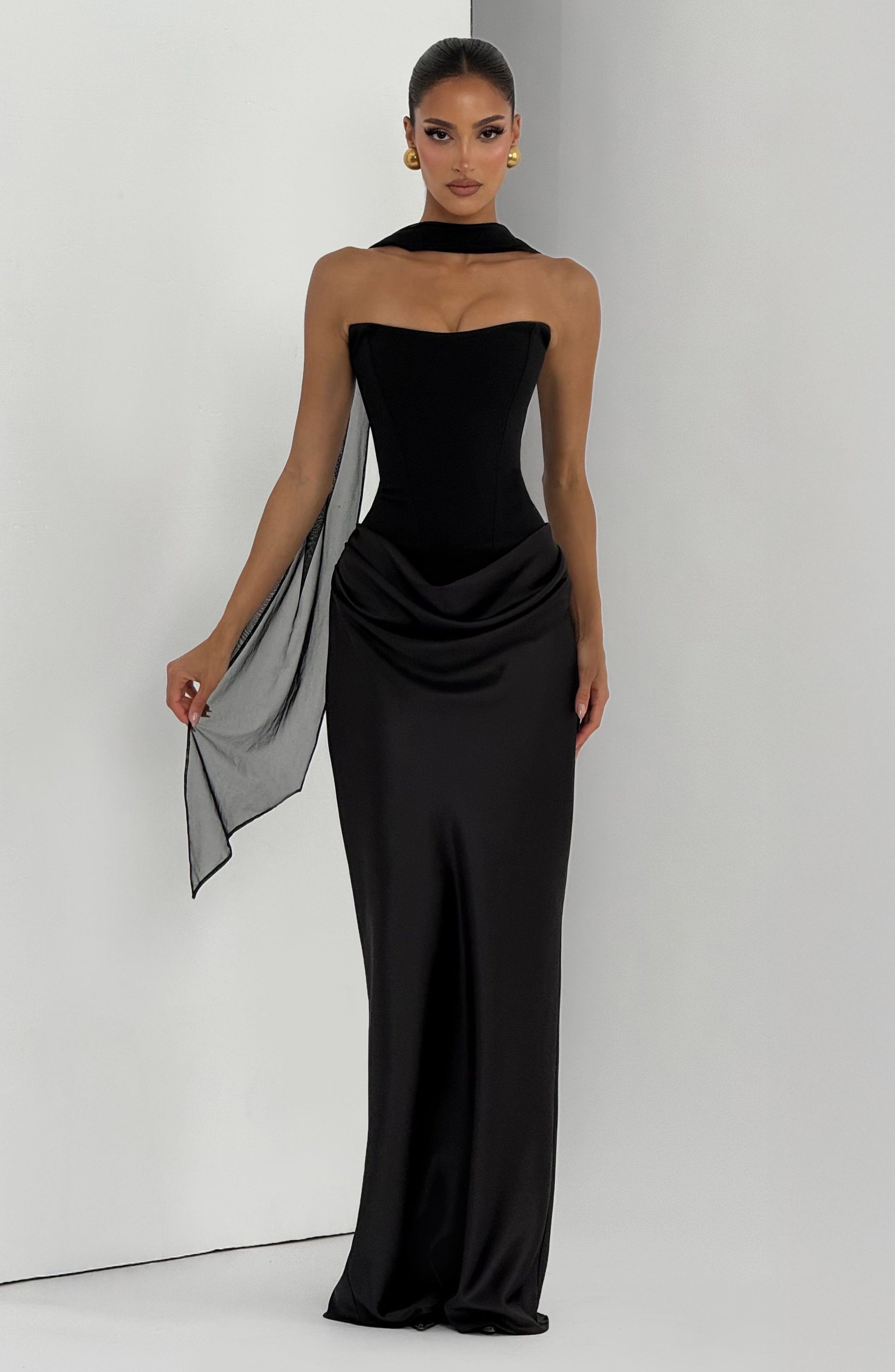 Maggie Maxi Dress Black