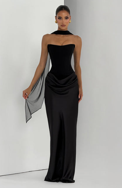Maggie Maxi Dress Black