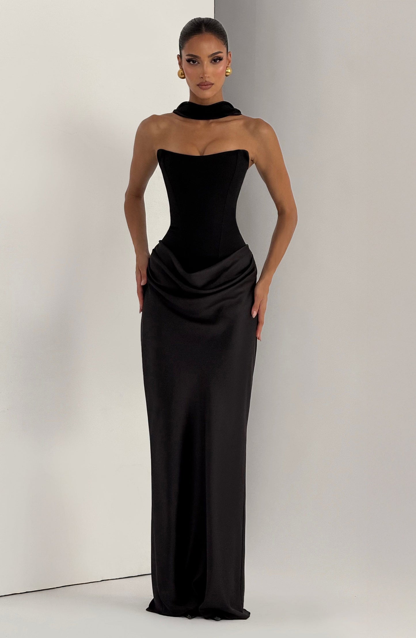 Maggie Maxi Dress Black
