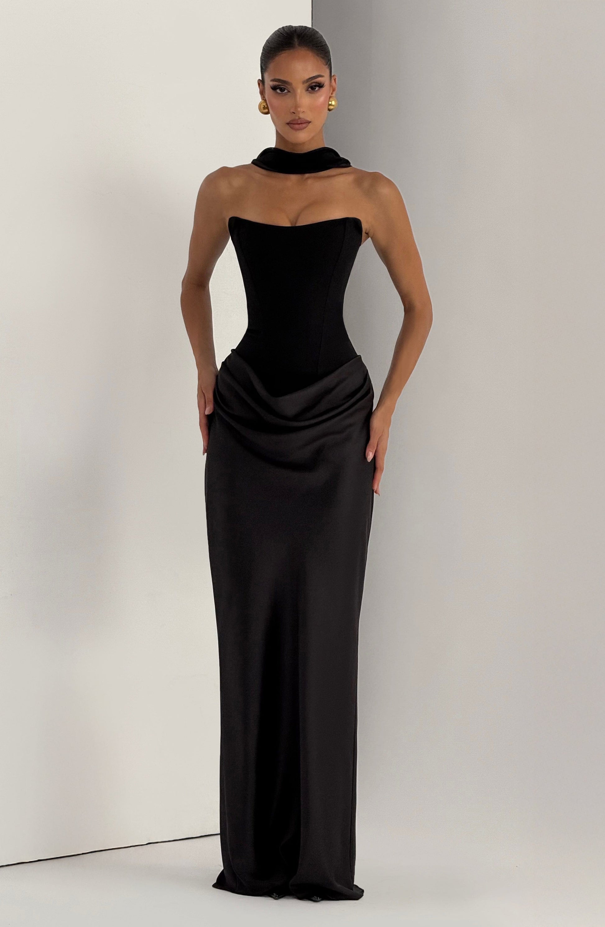 Maggie Maxi Dress Black