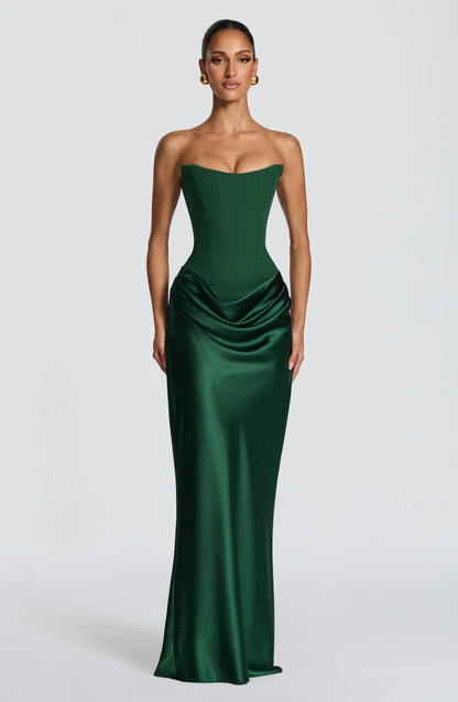 Maggie Maxi Dress Emerald