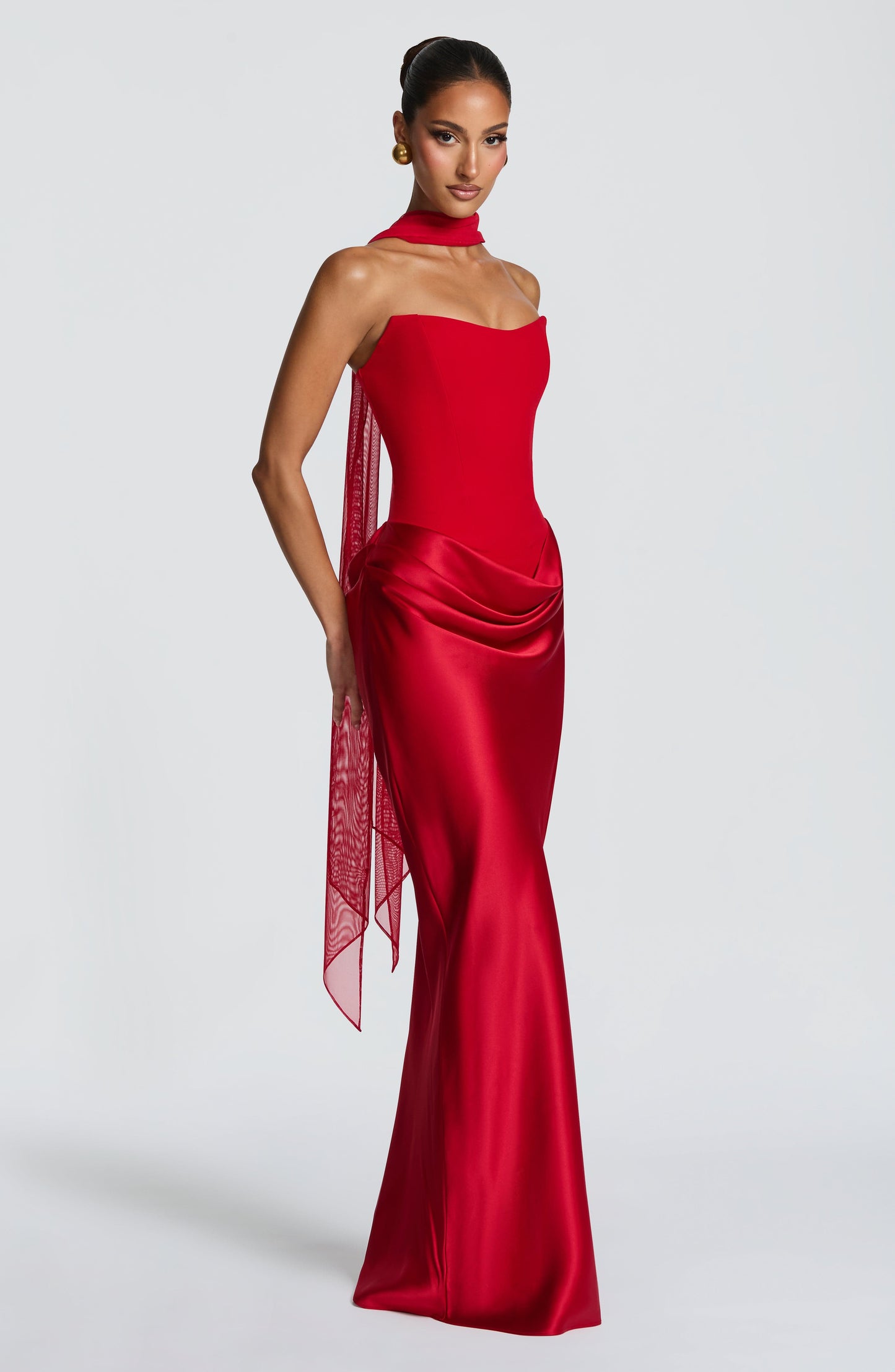 Maggie Maxi Dress Red