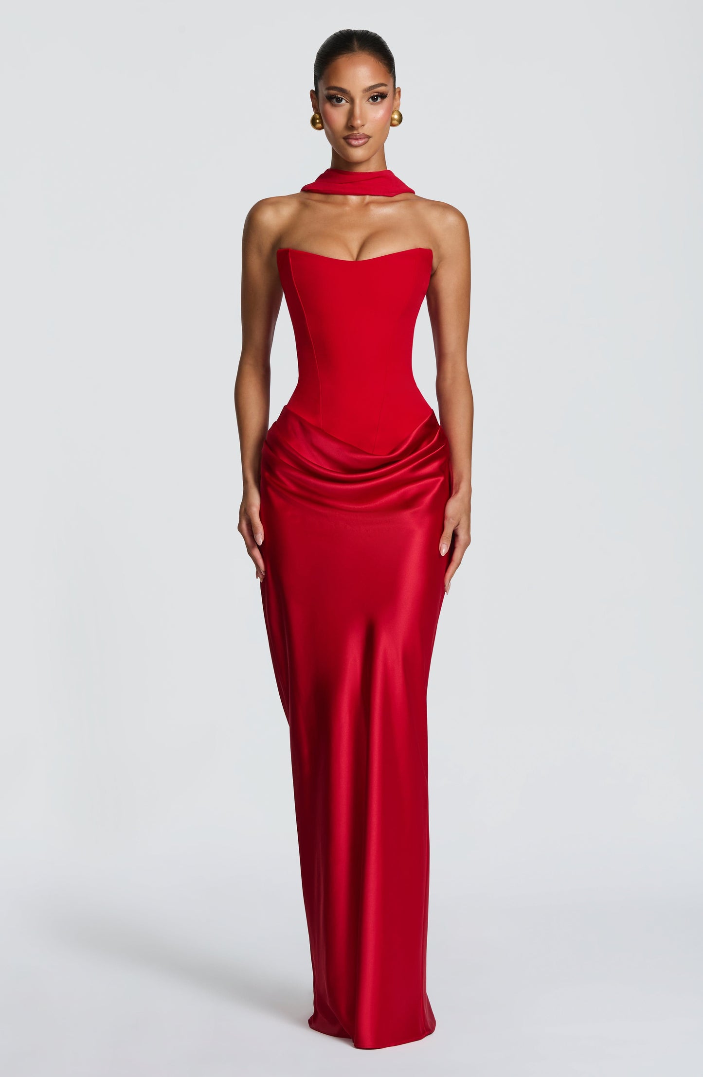 Maggie Maxi Dress Red
