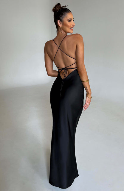 Malika Maxi Dress Black