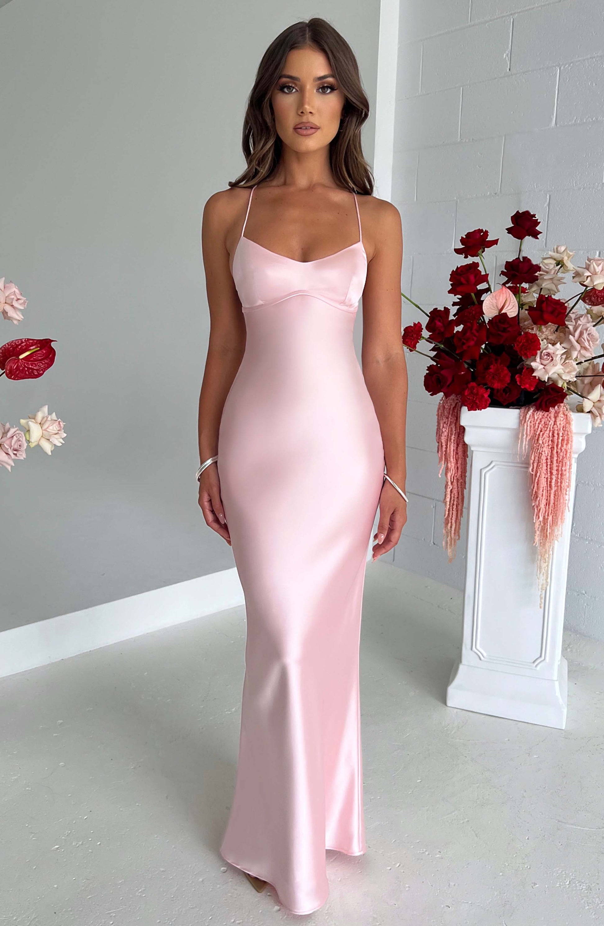 Malika Maxi Dress Blush