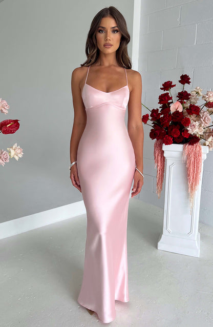 Malika Maxi Dress Blush