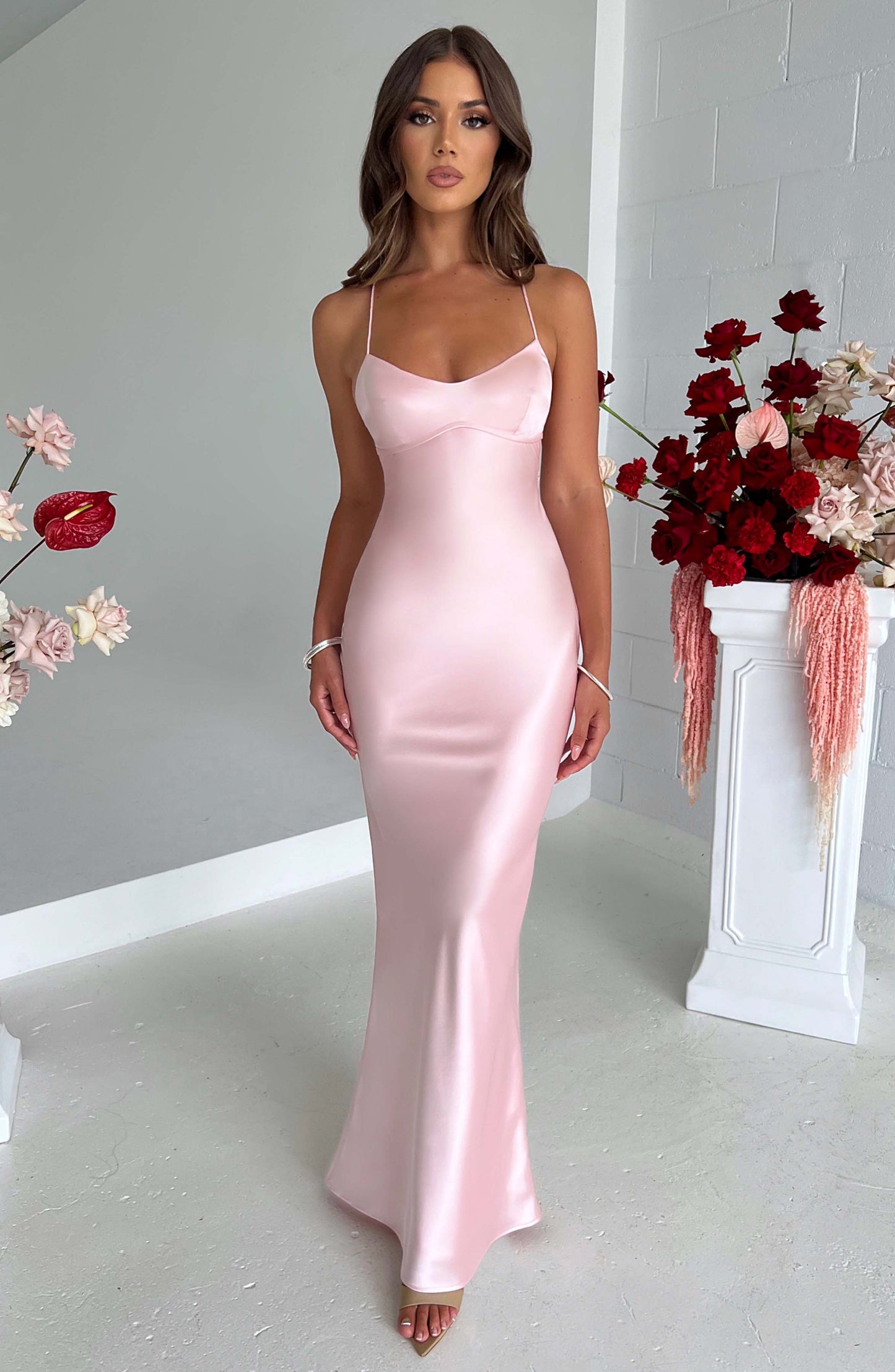 Malika Maxi Dress Blush