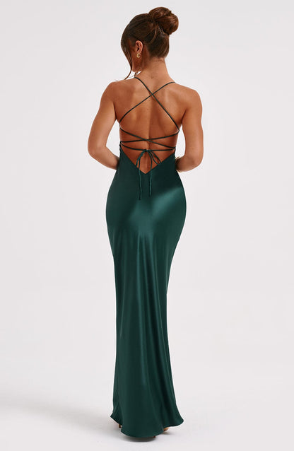Malika Maxi Dress Emerald