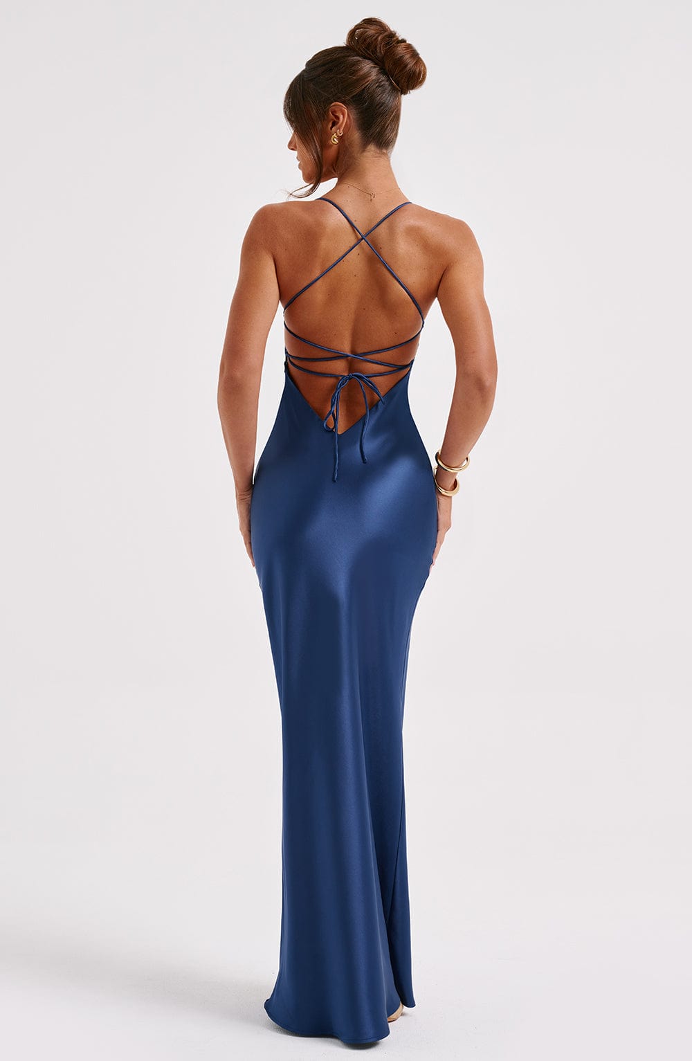Malika Maxi Dress Navy