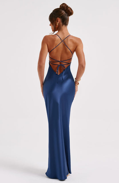 Malika Maxi Dress Navy
