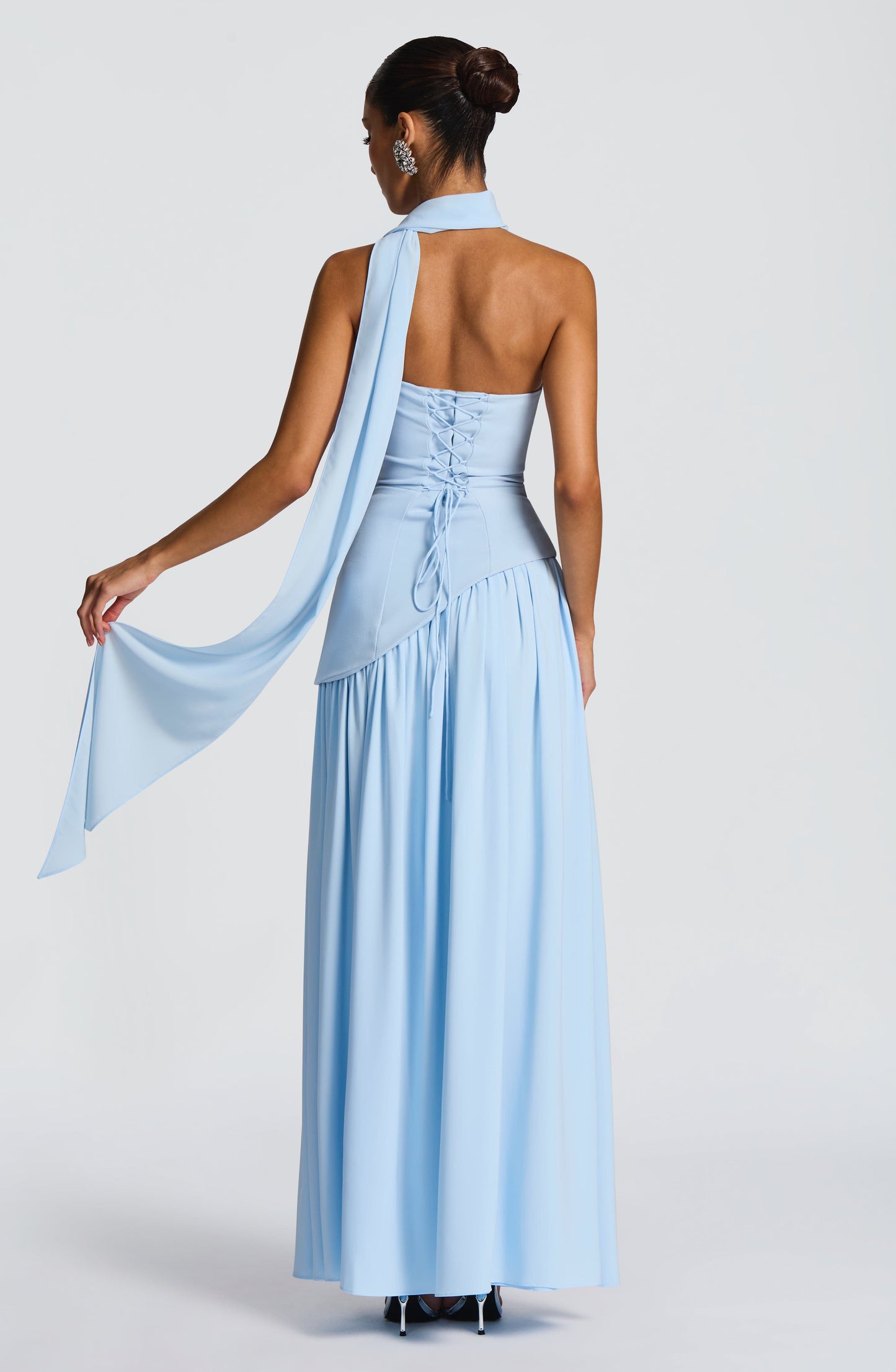 Maliyah Maxi Dress Baby Blue