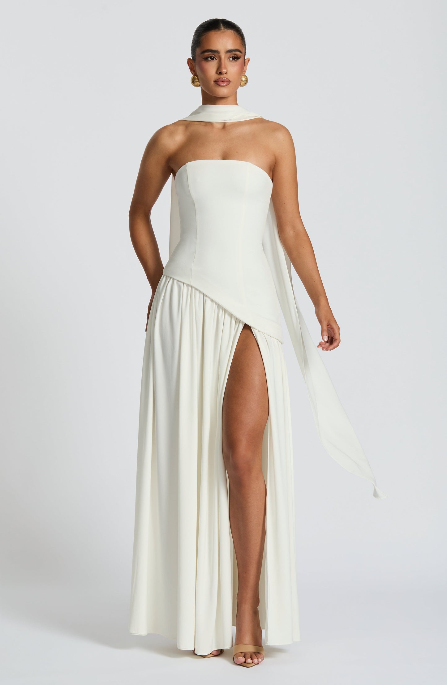 Maliyah Maxi Dress Ivory