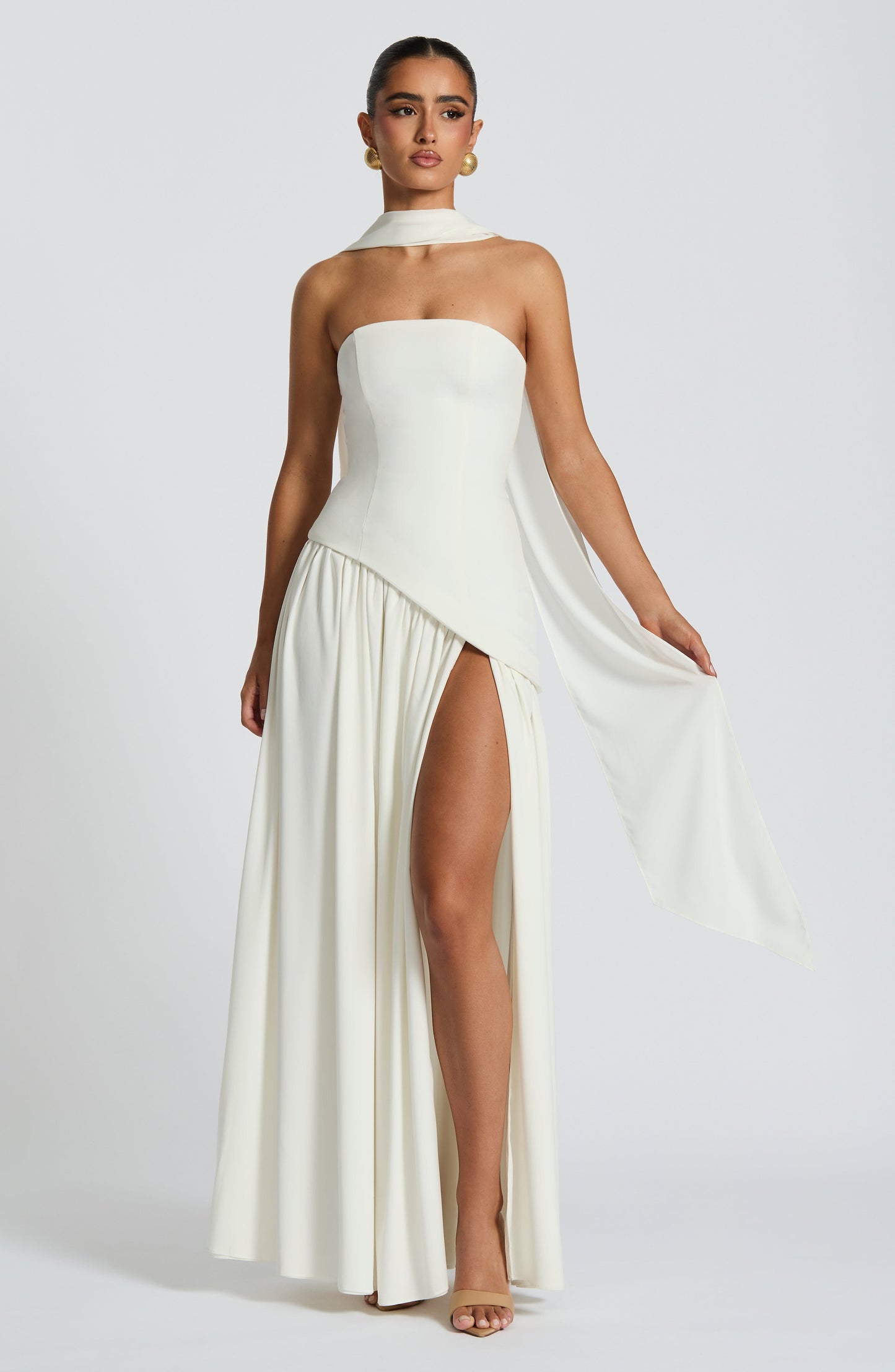 Maliyah Maxi Dress Ivory