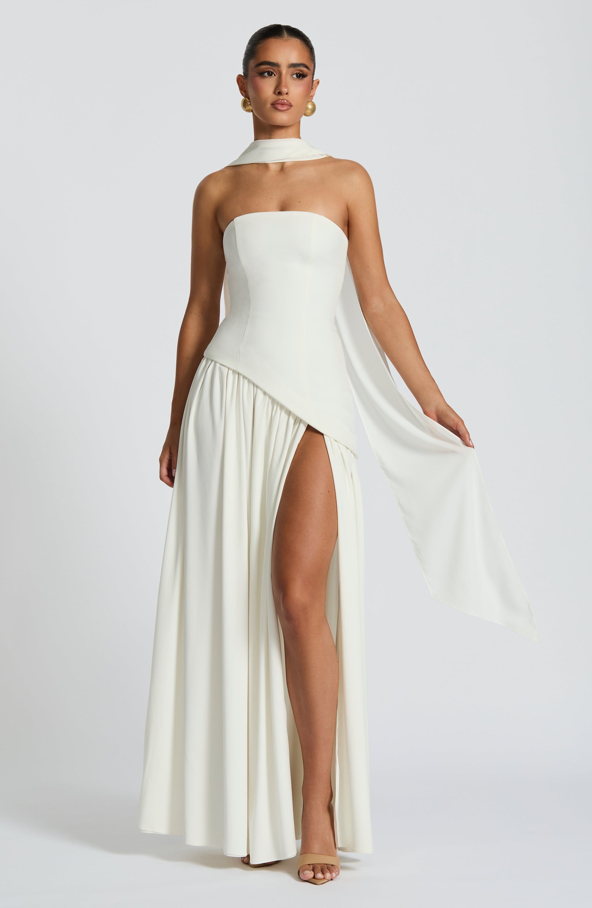 Maliyah Maxi Dress Ivory
