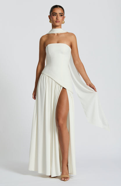 Maliyah Maxi Dress Ivory