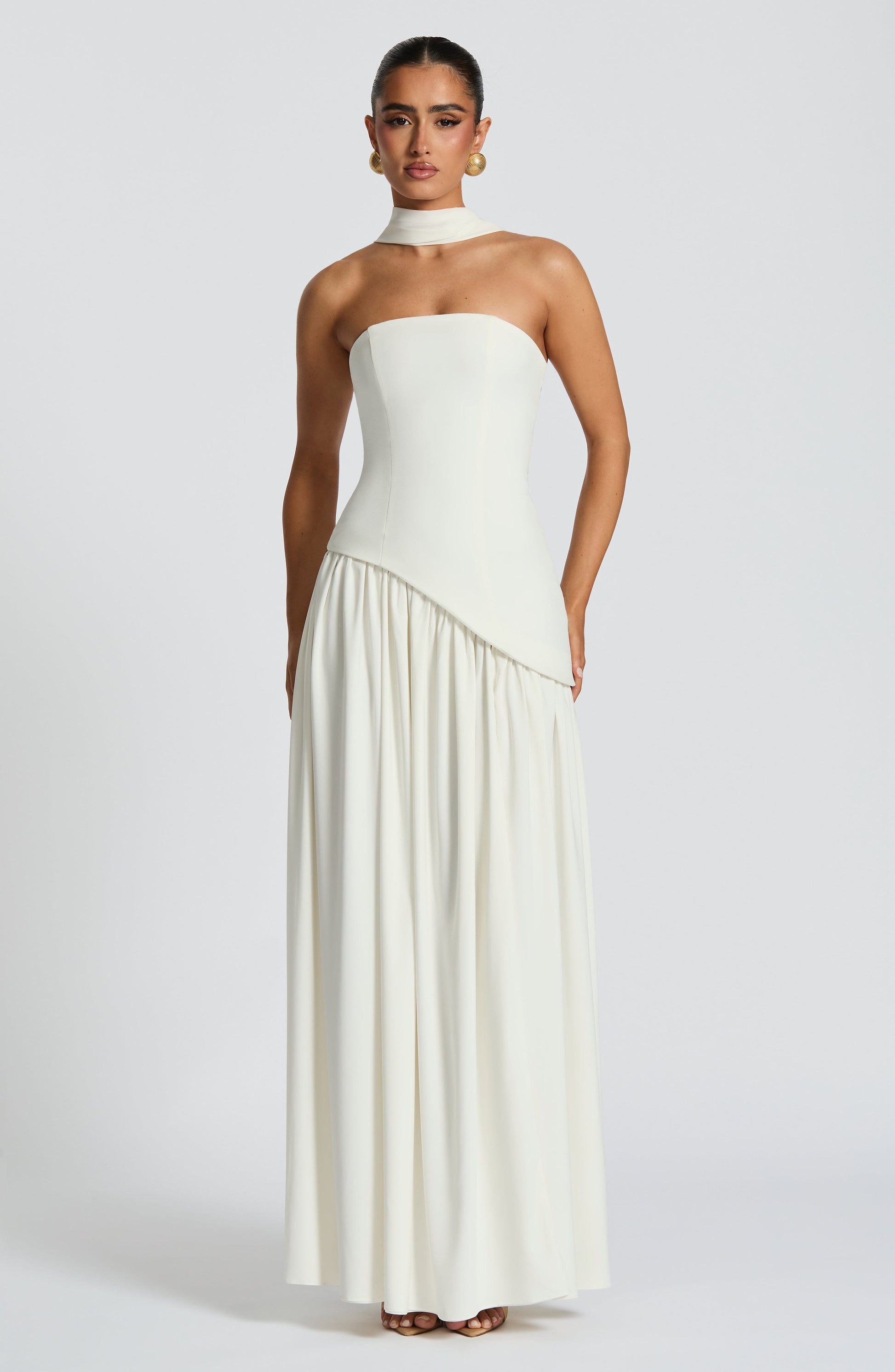 Maliyah Maxi Dress Ivory