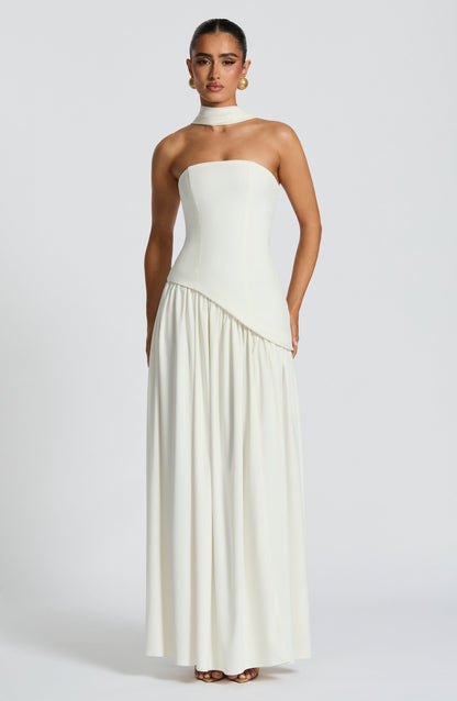 Maliyah Maxi Dress Ivory