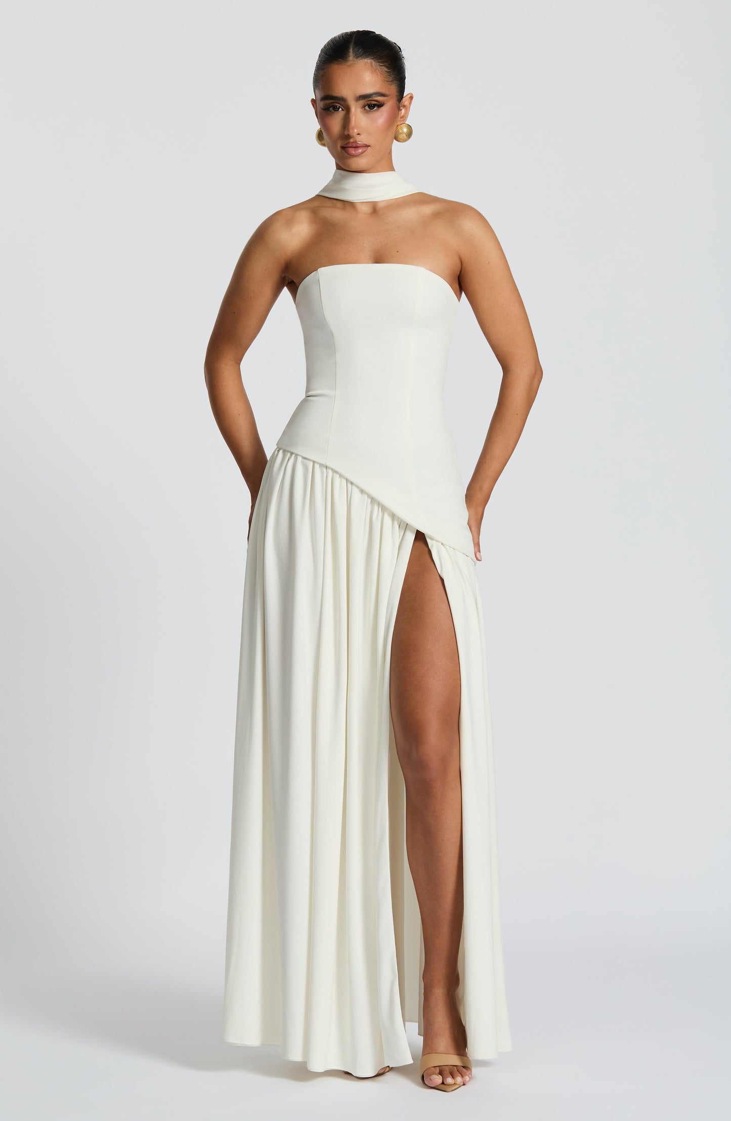 Maliyah Maxi Dress Ivory