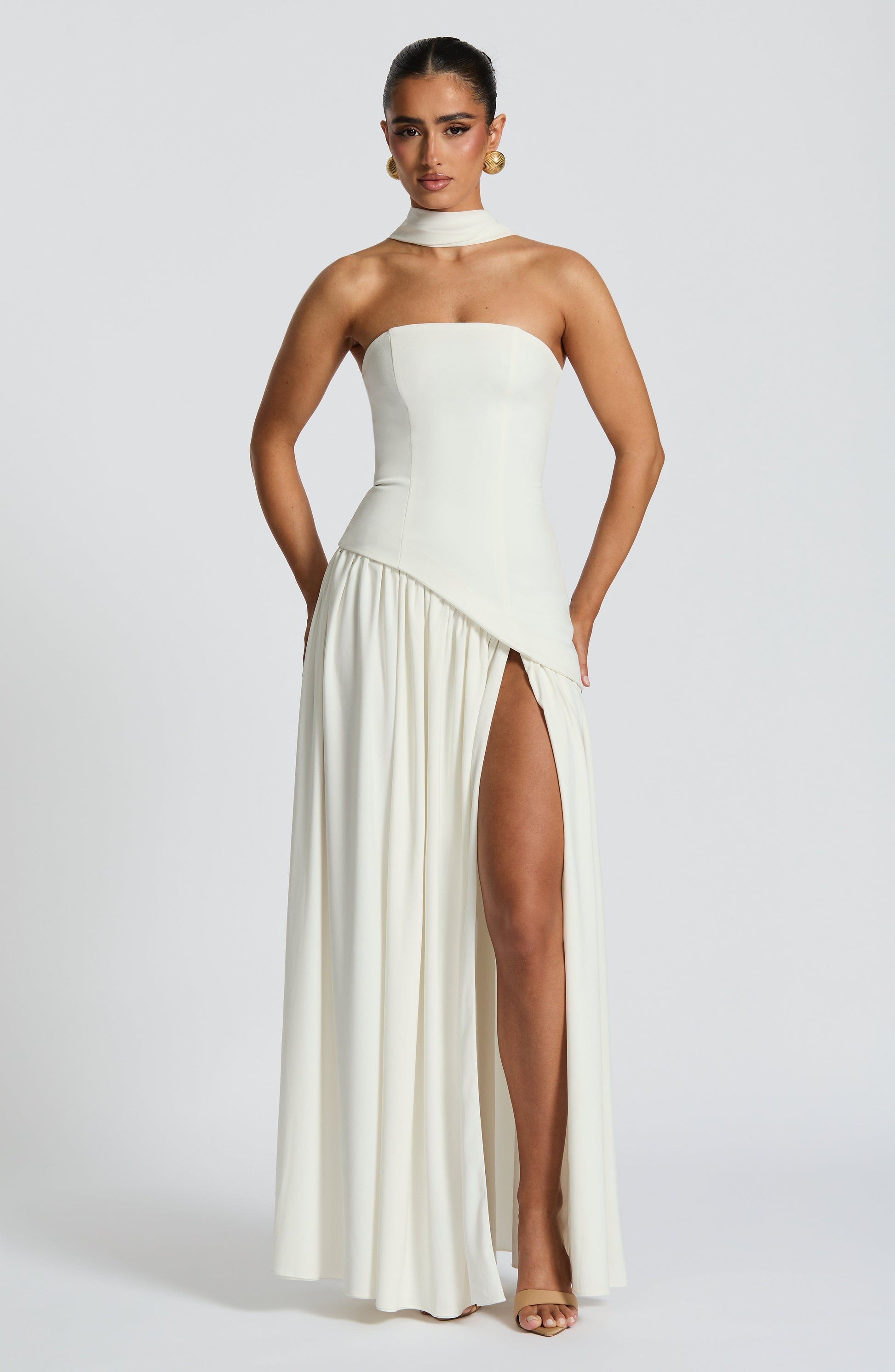 Maliyah Maxi Dress Ivory