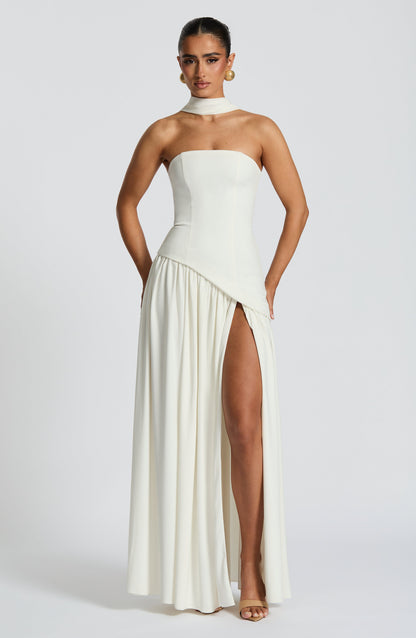Maliyah Maxi Dress Ivory