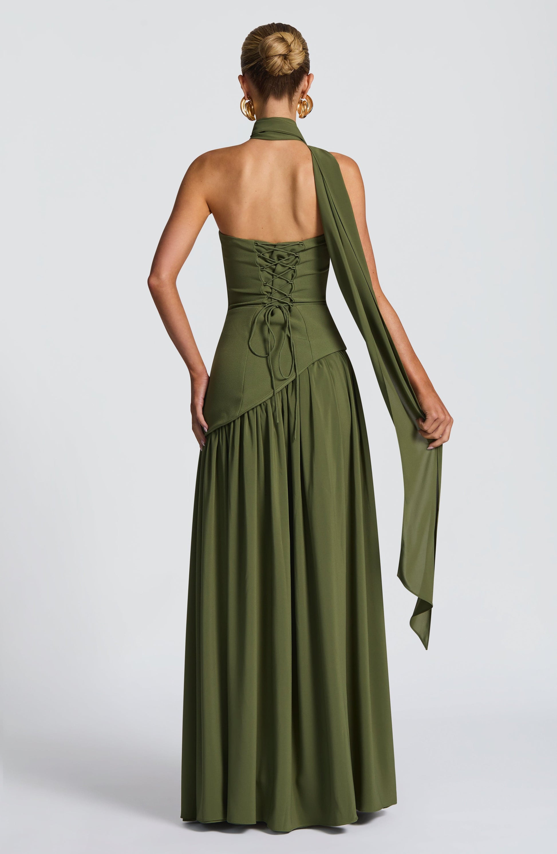 Maliyah Maxi Dress Khaki