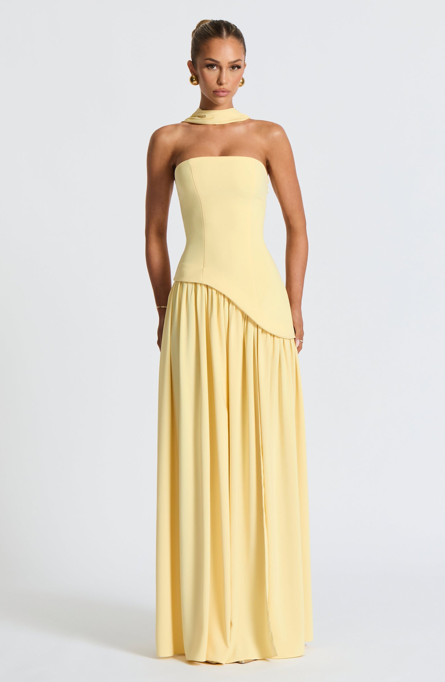 Maliyah Maxi Dress Lemon