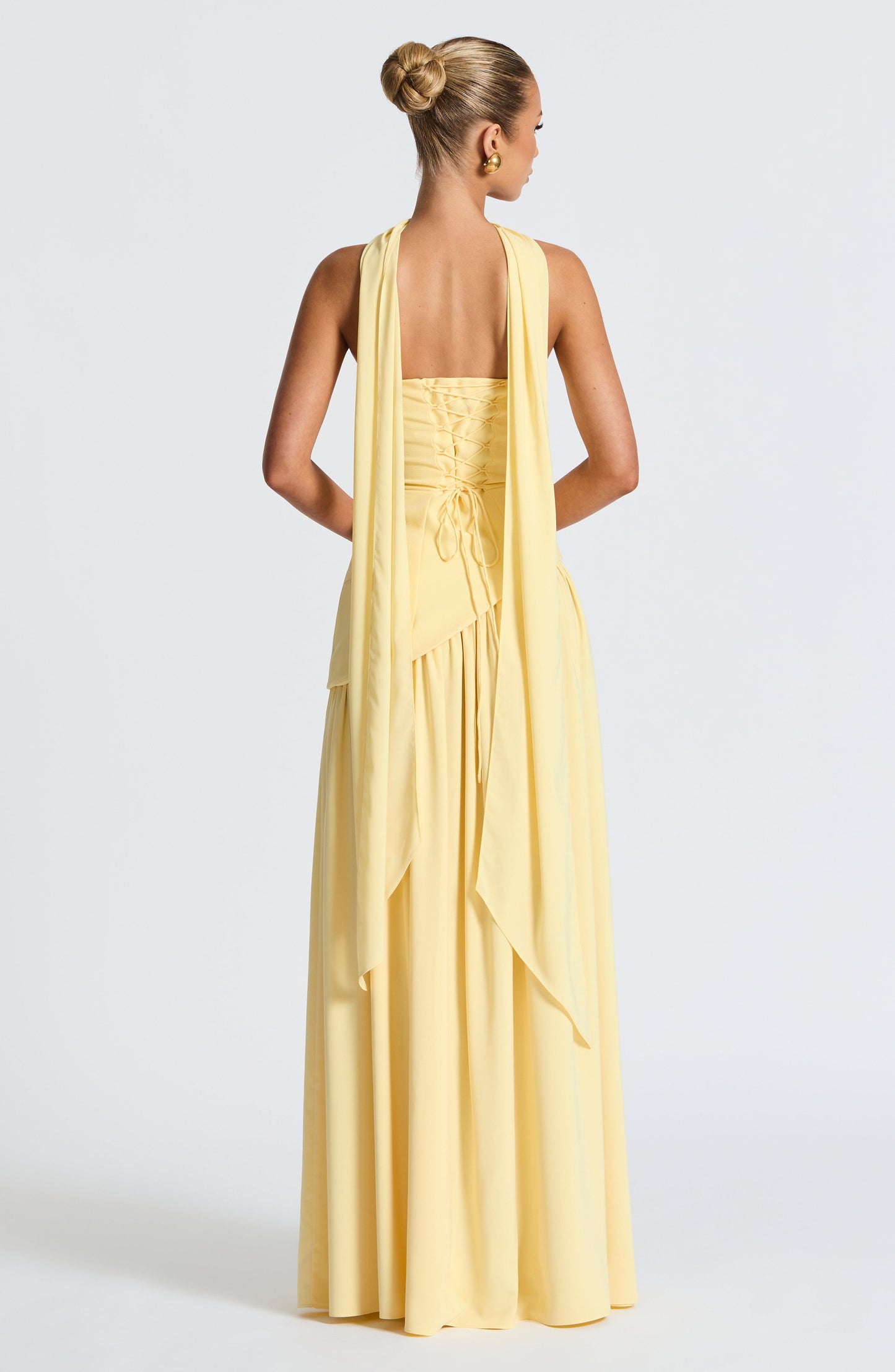 Maliyah Maxi Dress Lemon