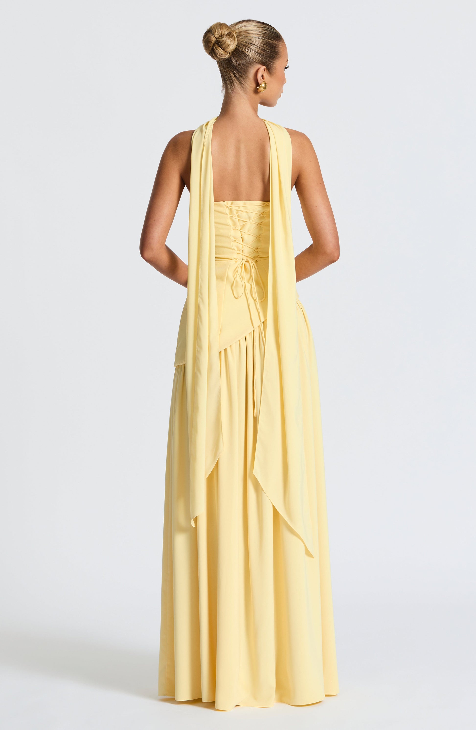 Maliyah Maxi Dress Lemon