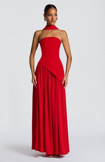 Maliyah Maxi Dress Red