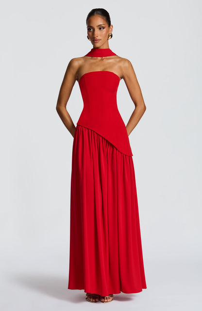 Maliyah Maxi Dress Red