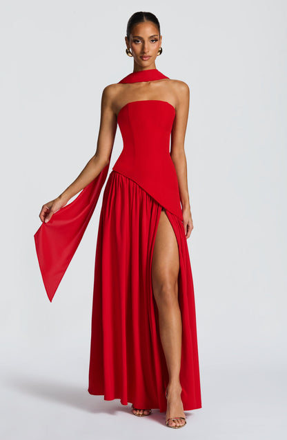 Maliyah Maxi Dress Red