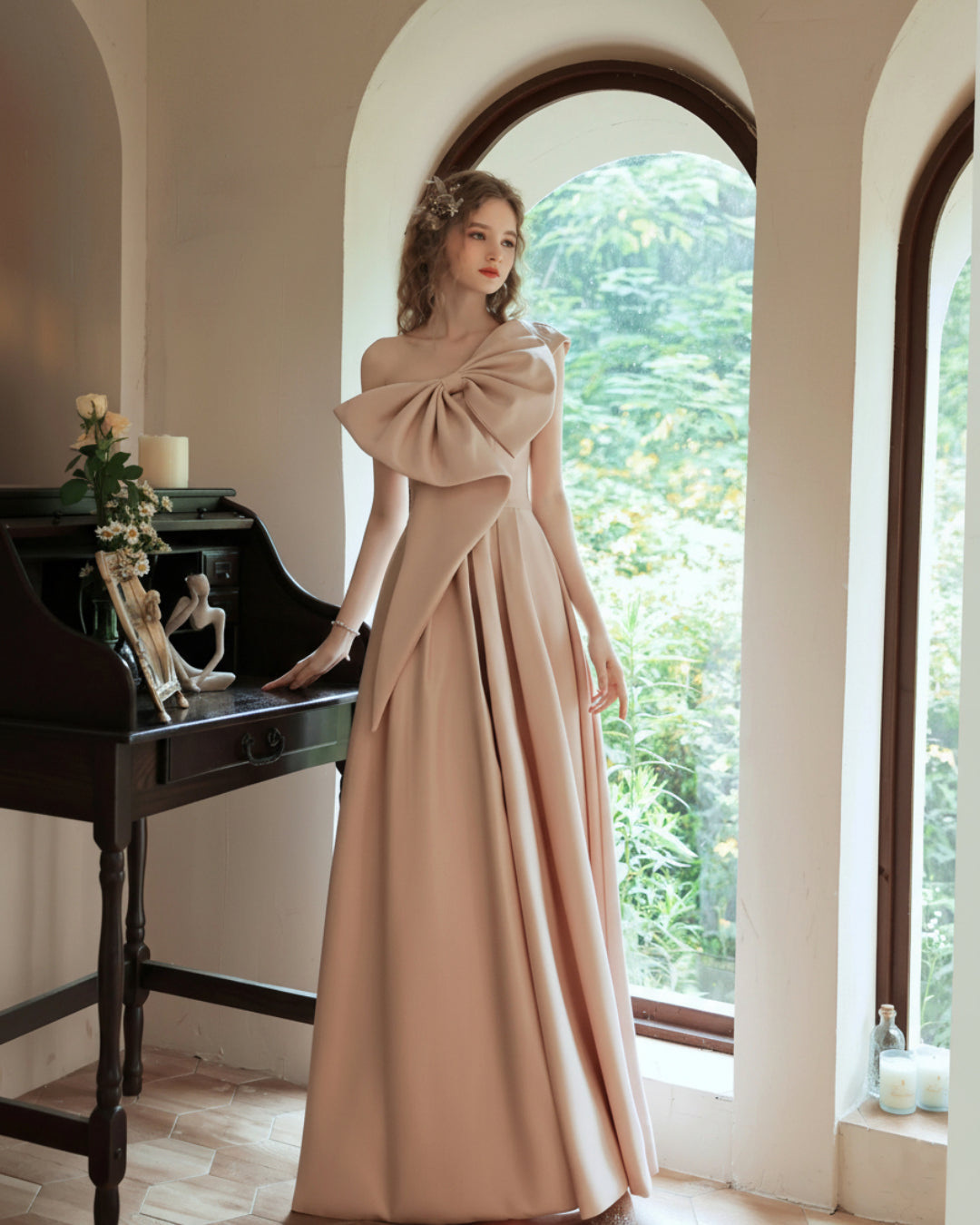 Marcella Maxi Dress Blush Pink