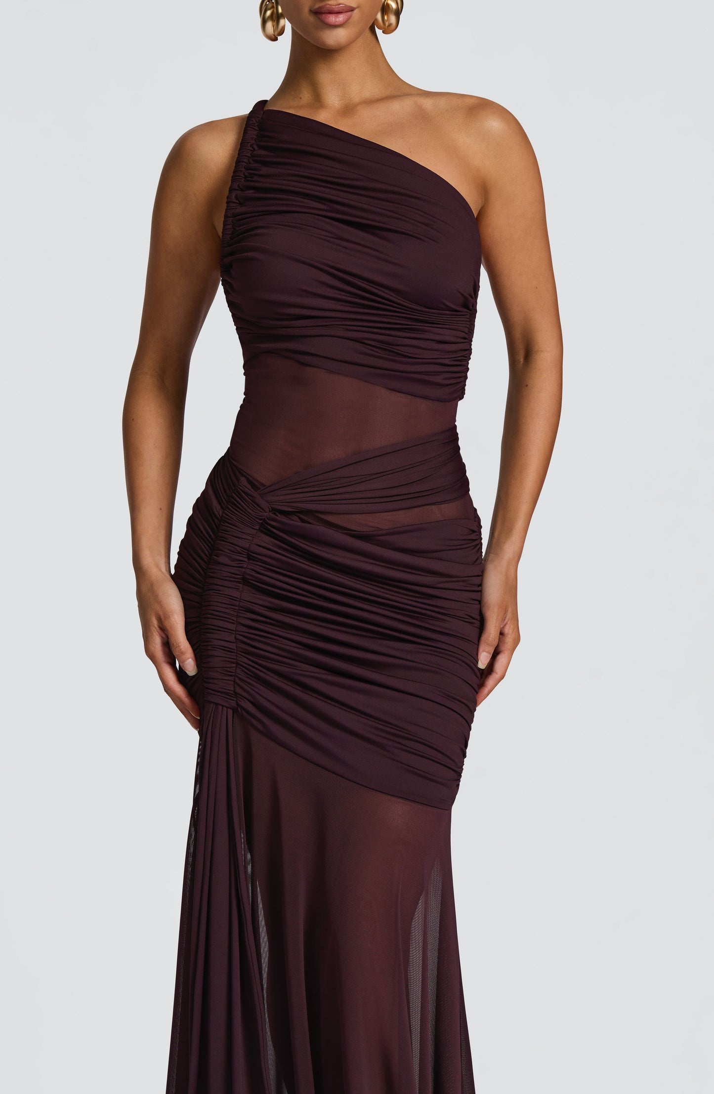 Marianne Maxi Dress Plum