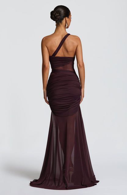 Marianne Maxi Dress Plum