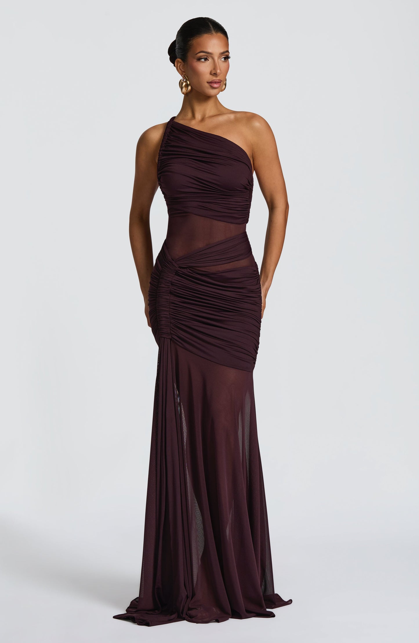 Marianne Maxi Dress Plum