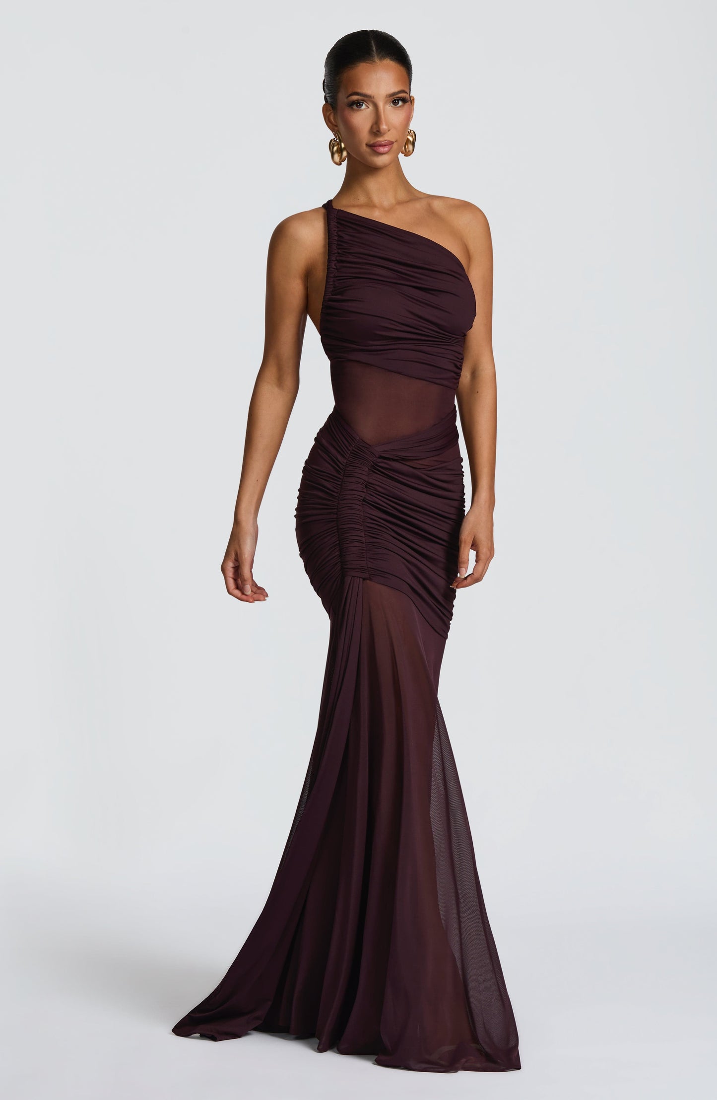 Marianne Maxi Dress Plum