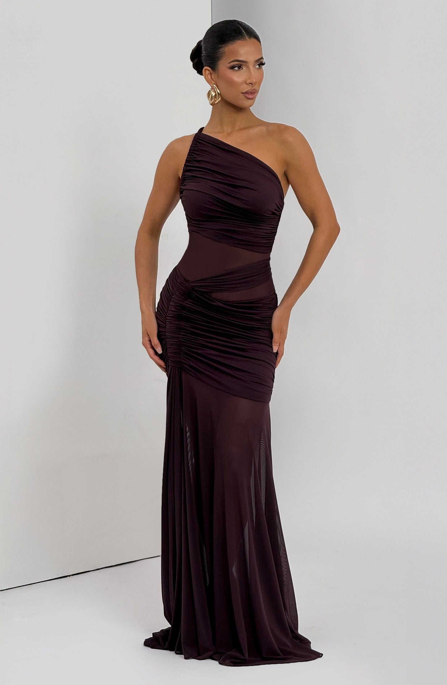 Marianne Maxi Dress Plum