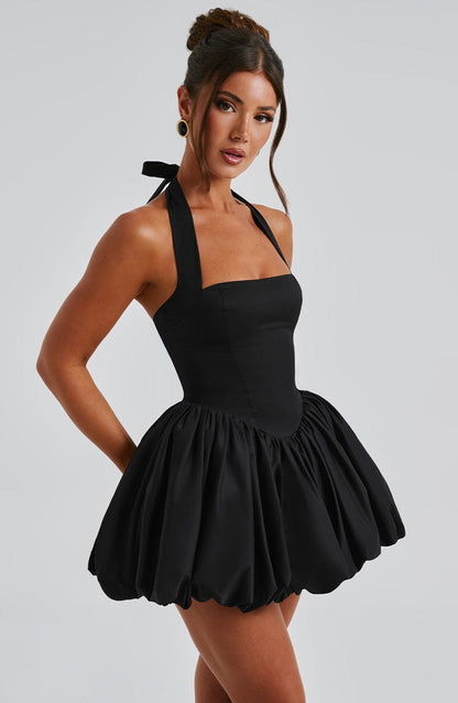 Maricia Mini Dress Black