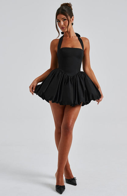 Maricia Mini Dress Black